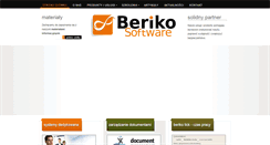 Desktop Screenshot of beriko.pl